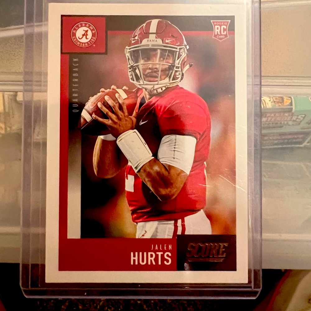 Jalen hurts score Rc